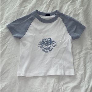 Brandy Melville cropped bella heaven sent top